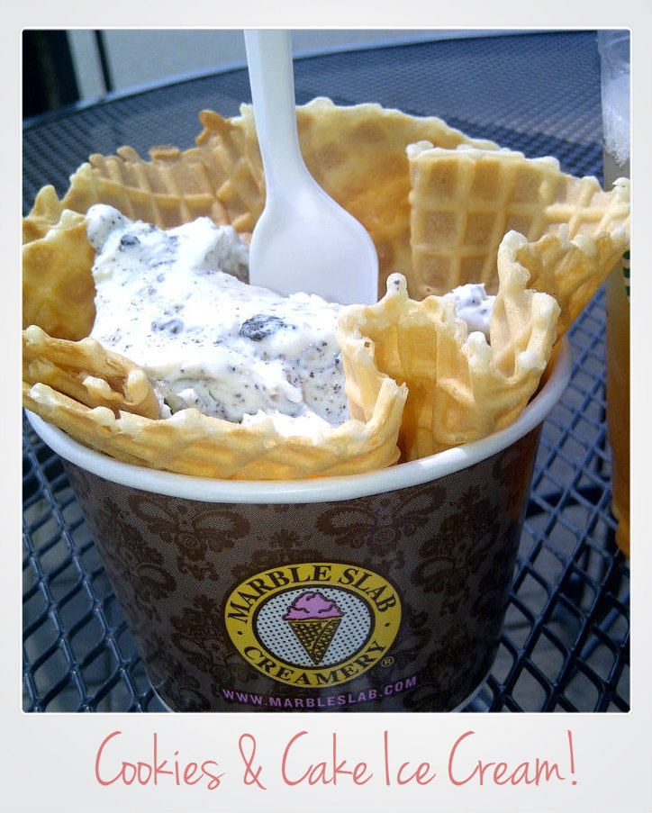 Marble Slab Ice Cream Marble Slab Ice Cream