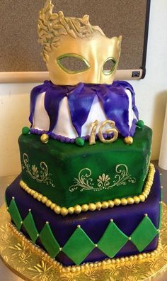 Mardi Gras Cake Decorations Mardi Gras Cake Decorations