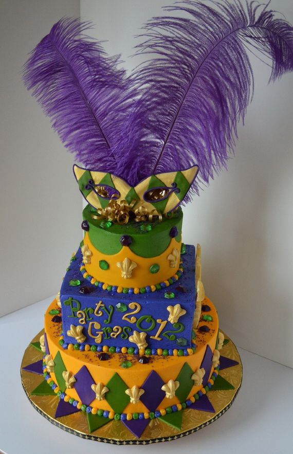 Mardi Gras Cake Ideas Mardi Gras Cake Ideas