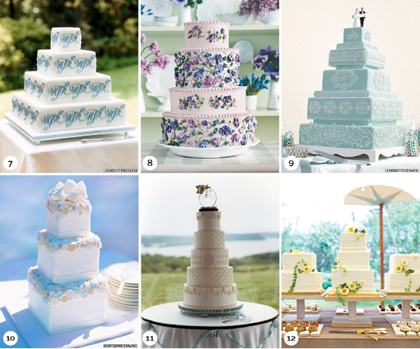 7 Photos of Bridal Cakes Martha Stewart