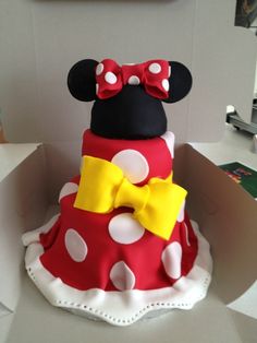 Mini Mouse Birthday Cake