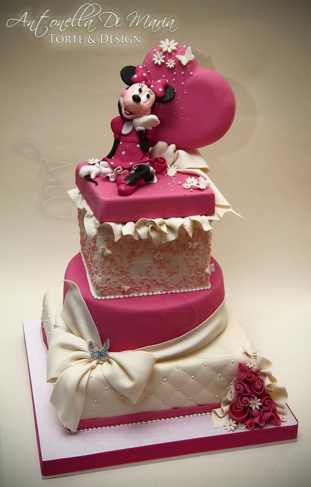 Minnie Mouse Cake Designs