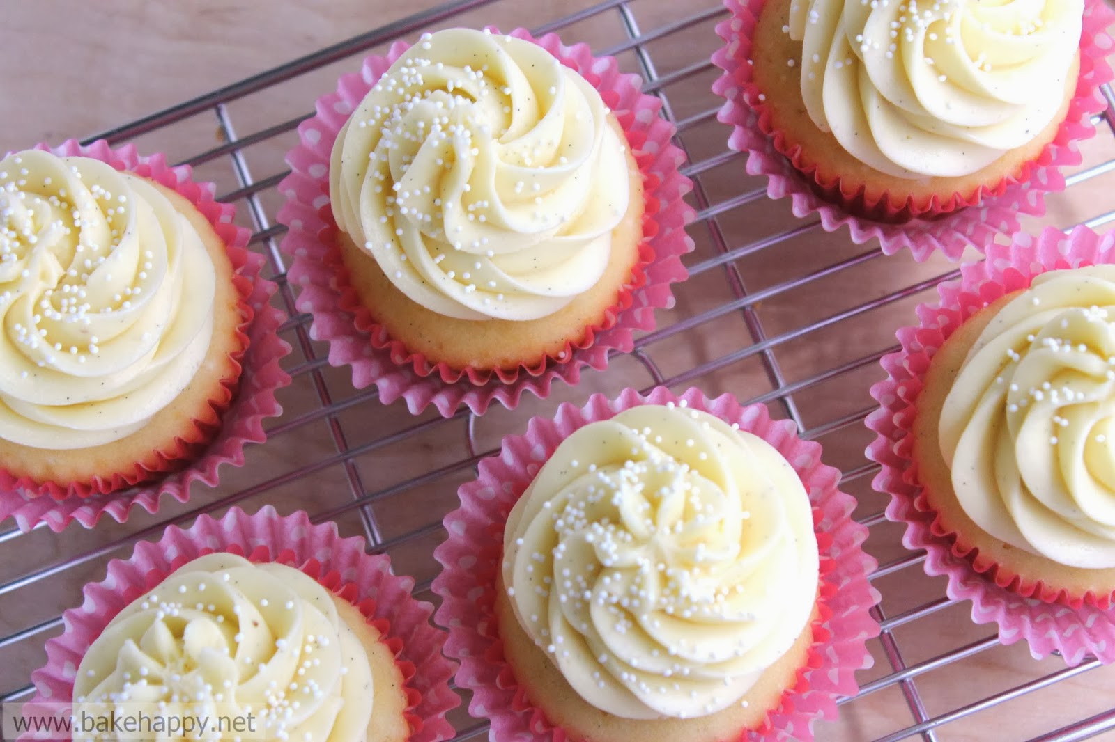 Moist Vanilla Cupcake Recipe