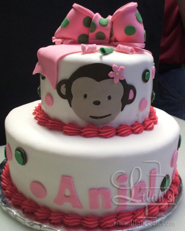 Monkey Baby Shower Cake Monkey Baby Shower Cake