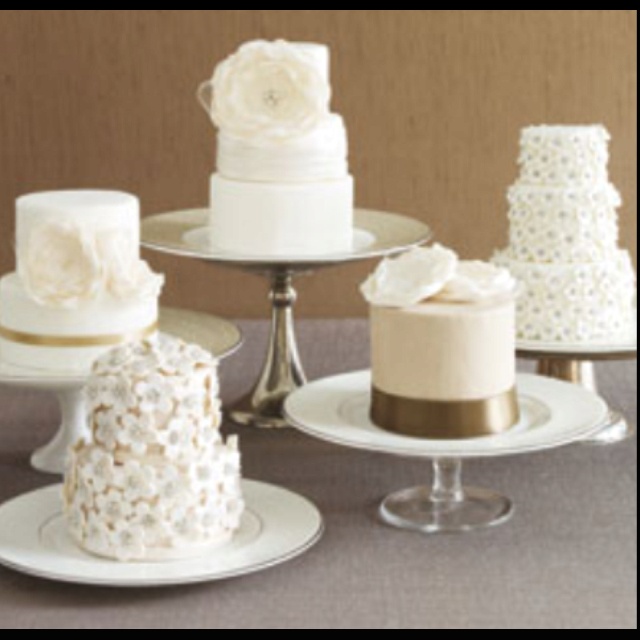 Multiple Wedding Cake Table
