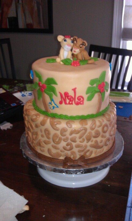 Nala Lion King Baby Shower Cake Nala Lion King Baby Shower Cake
