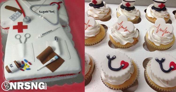 Nursing Graduation Cake Nursing Graduation Cake