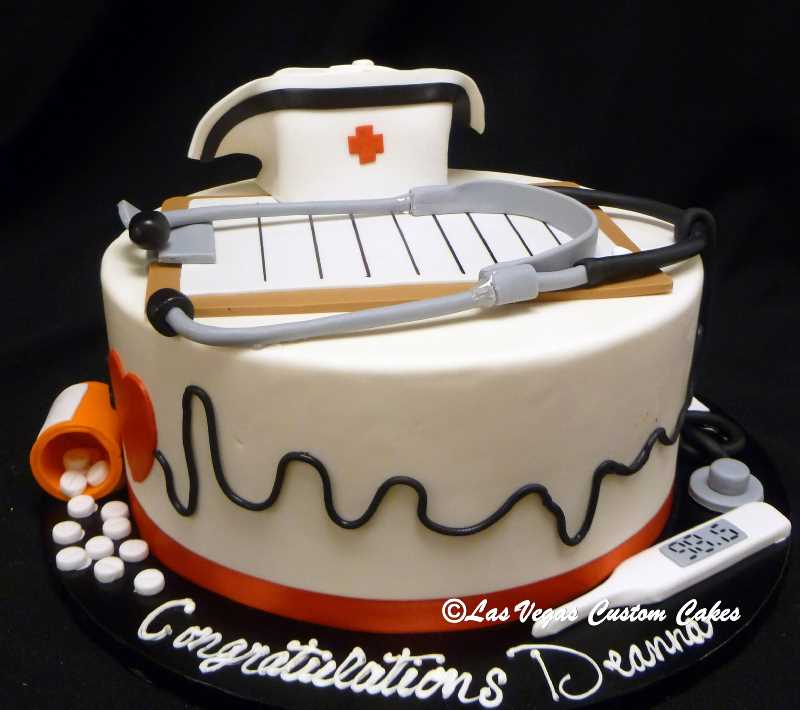 Nursing School Graduation Cake Nursing School Graduation Cake