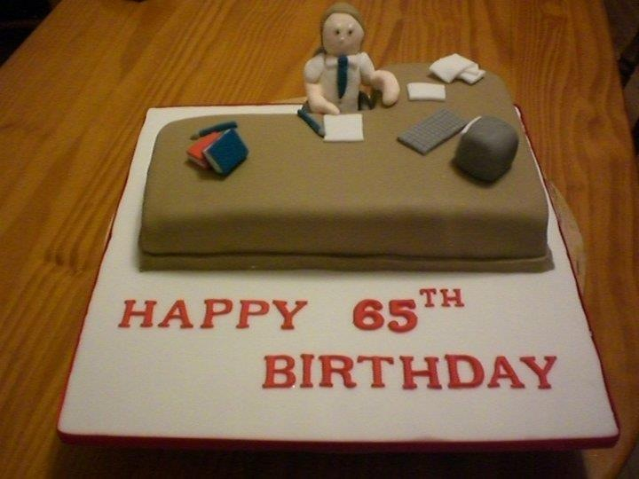 Office Retirement Cake Ideas