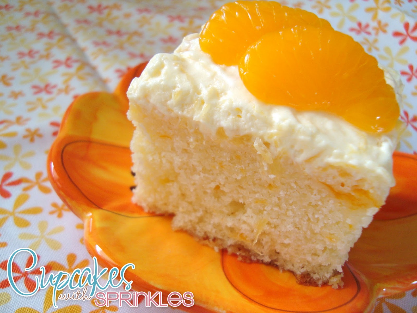 Orange Pineapple Cake Recipe