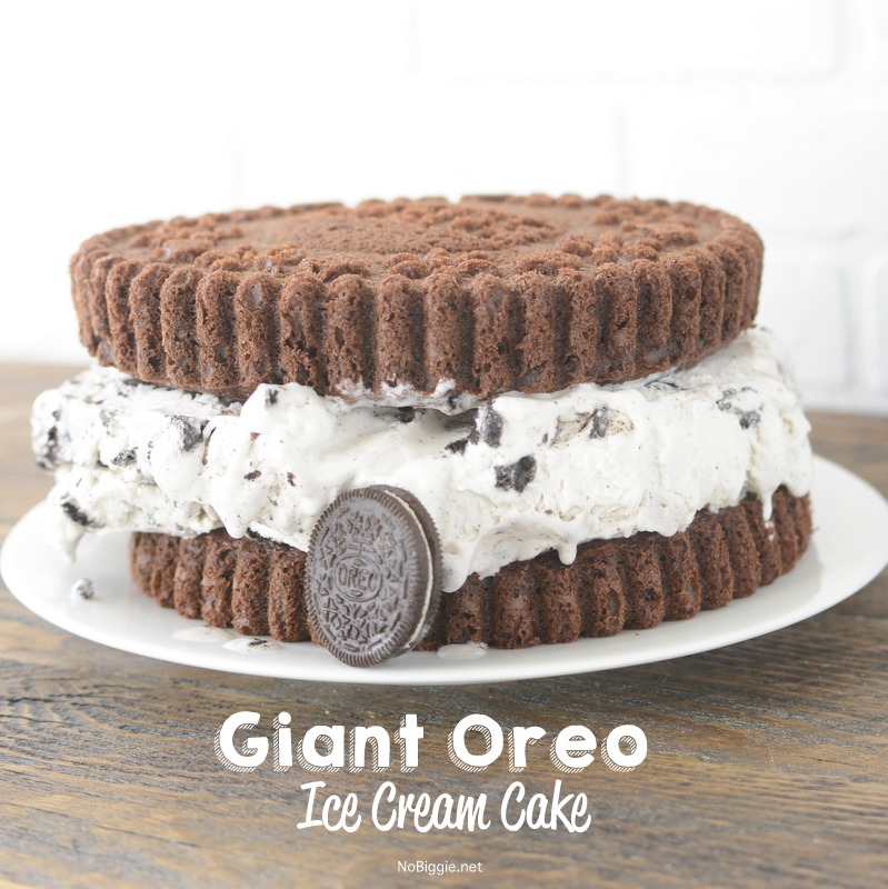 Oreo Cookie Ice Cream Cake Recipe