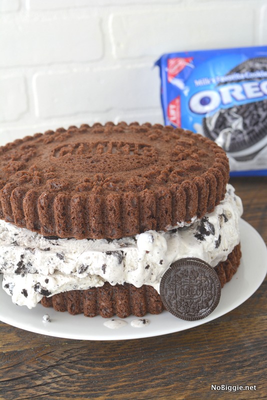 Oreo Cookie Ice Cream Cake Recipe