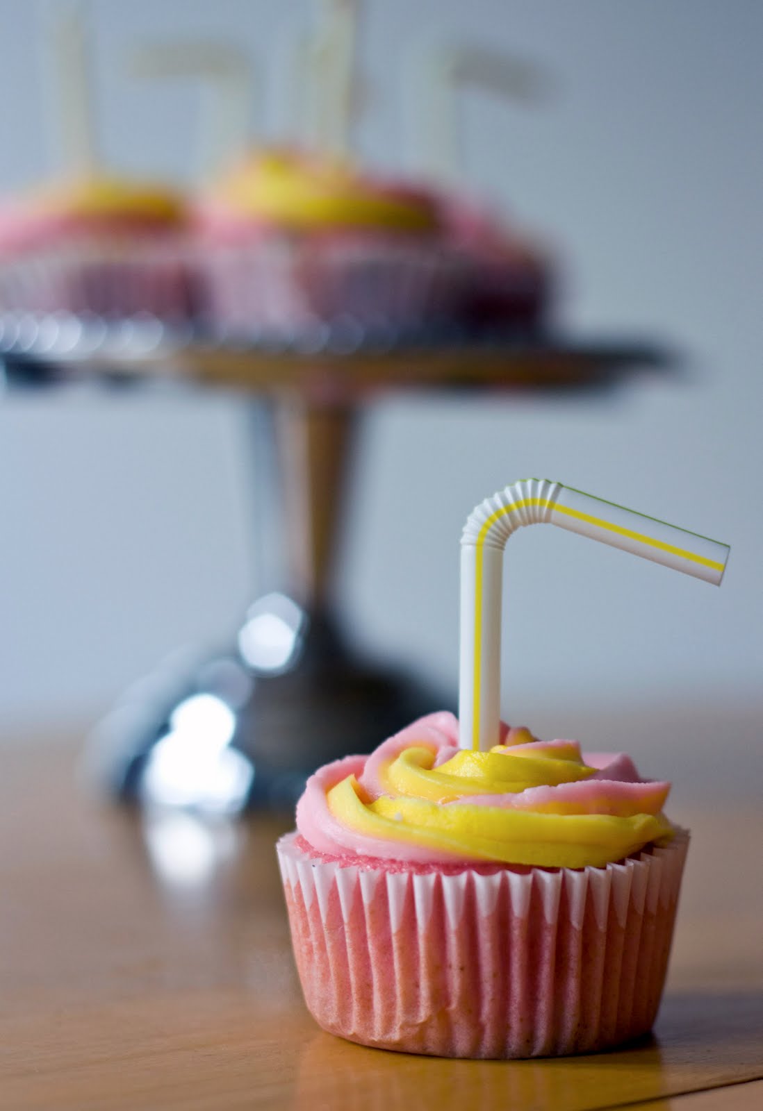 Pink Lemonade Cupcakes