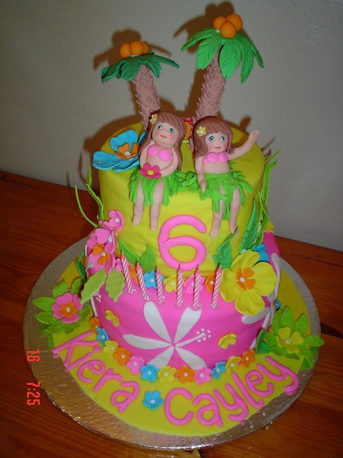 Pinterest Hawaiian Party Cake Ideas