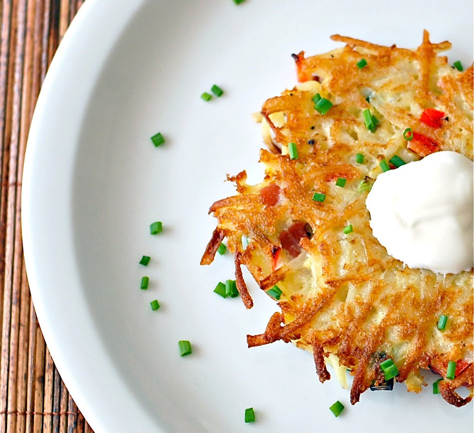 Potato Pancakes with Hash Browns