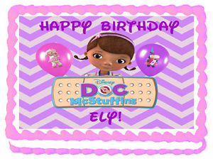 Quarter Sheet Cake Doc McStuffins