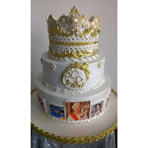 Queen Elizabeth II Birthday Cake Queen Elizabeth II Birthday Cake