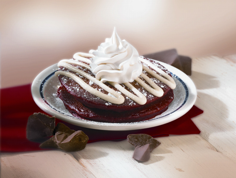 Red Velvet Pancakes Ihop Red Velvet Pancakes Ihop