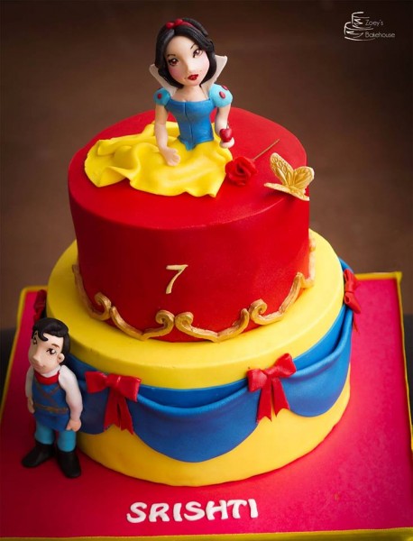 10 Photos of Snow White Cakes For Girls