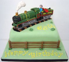 Steam Train Birthday Cake Steam Train Birthday Cake