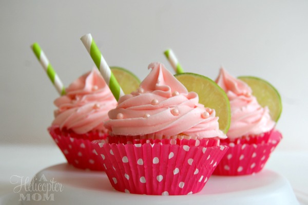 Strawberry Margarita Cupcakes