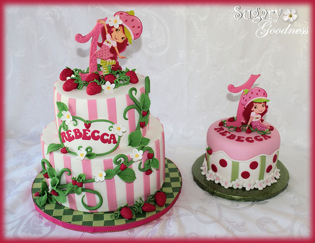 Strawberry Shortcake Cake