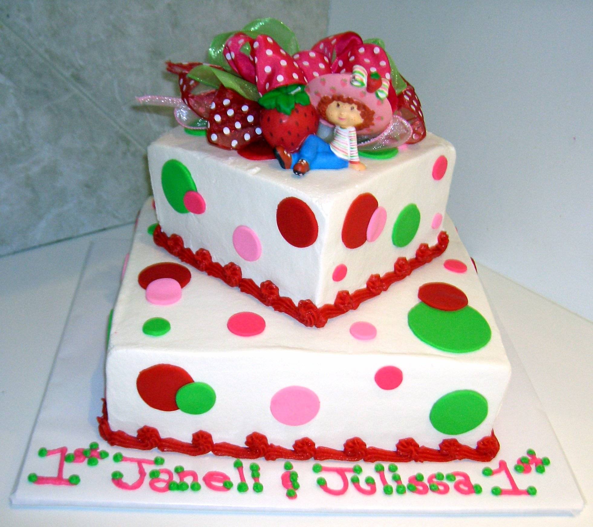 Strawberry Shortcake Cake