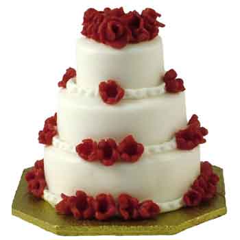 Three Tier Wedding Cake