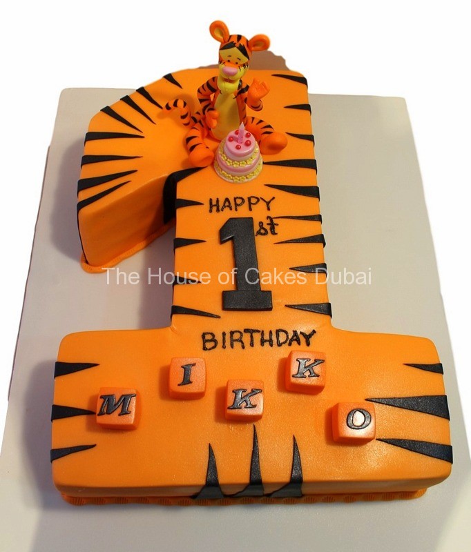 Tigger Birthday Cake