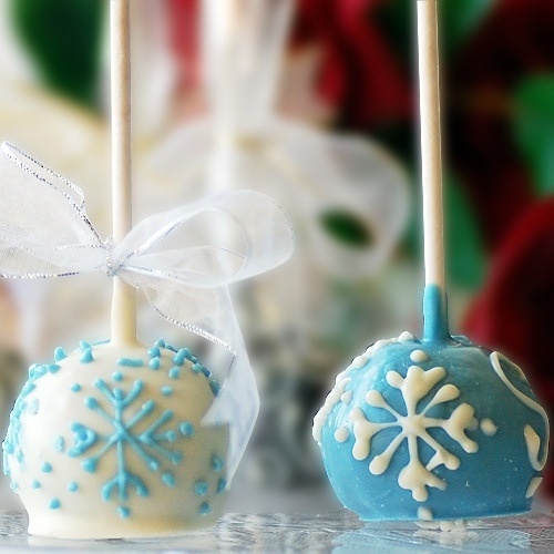 Winter Cake Pops