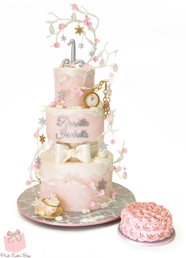 Winter Wonderland Birthday Cake Winter Wonderland Birthday Cake