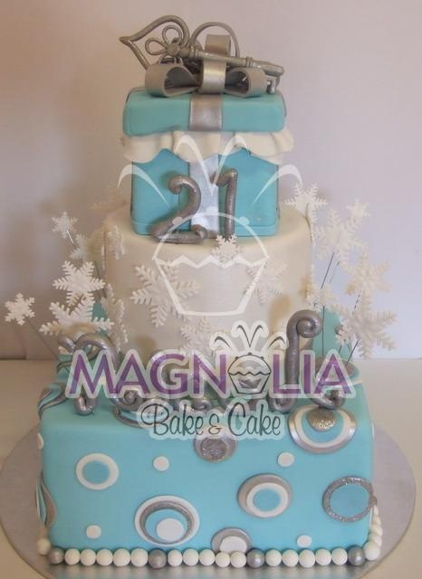 Winter Wonderland Birthday Cake Winter Wonderland Birthday Cake