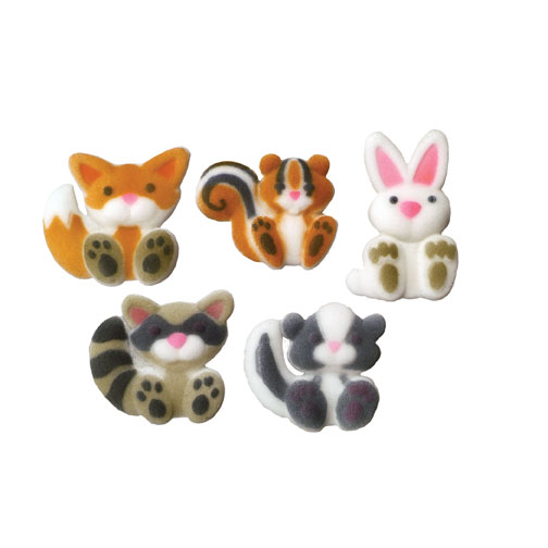 Woodland Animal Cake Decorations