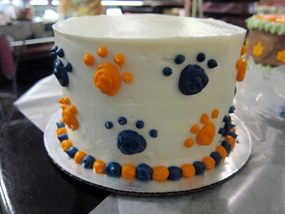 Auburn Birthday Cake