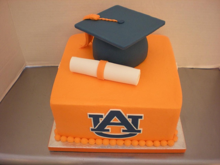 Auburn University Graduation Cake