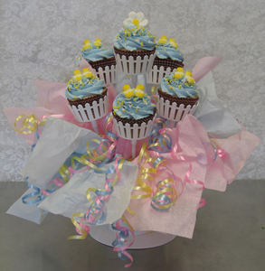 Baby Shower Cupcake Bouquet