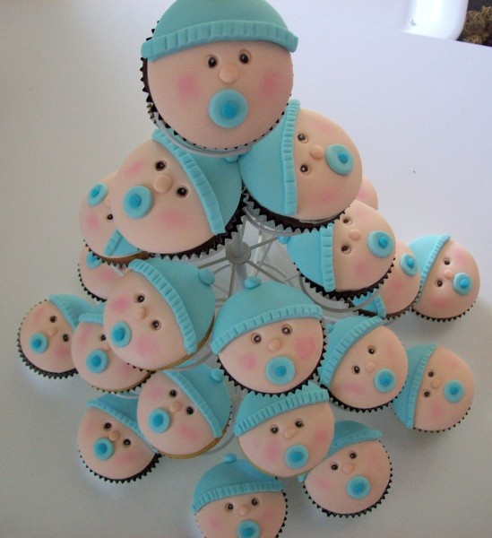 Baby Shower Cupcakes