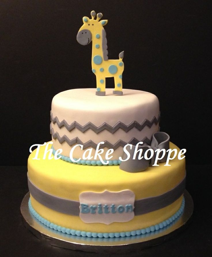 Baby Shower Giraffes Cake Baby Shower Giraffes Cake