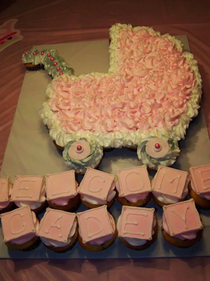 10 Photos of Carriage Baby Shower Cupcakes 10 Photos of Carriage Baby Shower Cupcakes