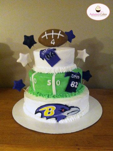 Baltimore Ravens Birthday Cake