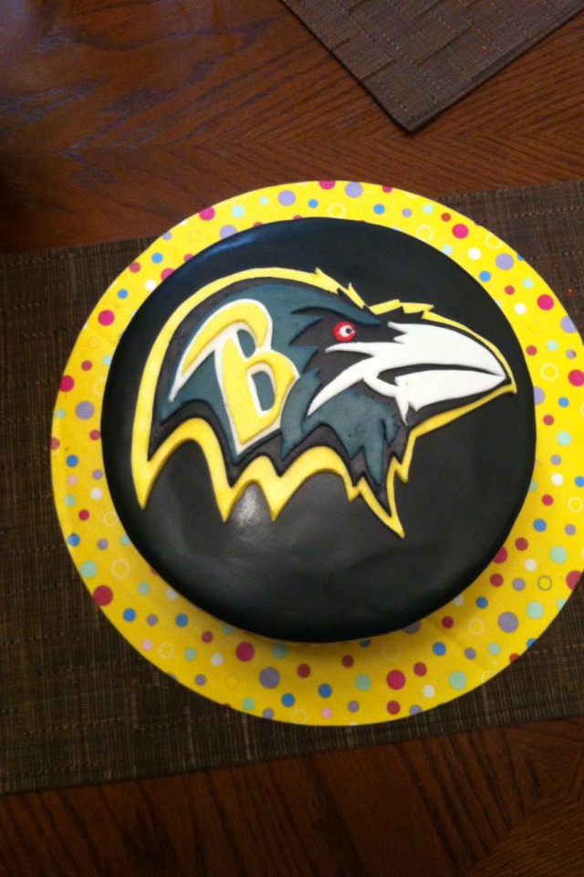 Baltimore Ravens Cake