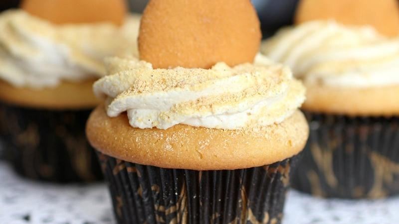 Banana Cream Pie Cupcakes Banana Cream Pie Cupcakes