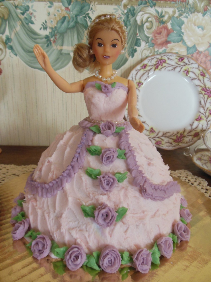 Barbie Doll Birthday Cake