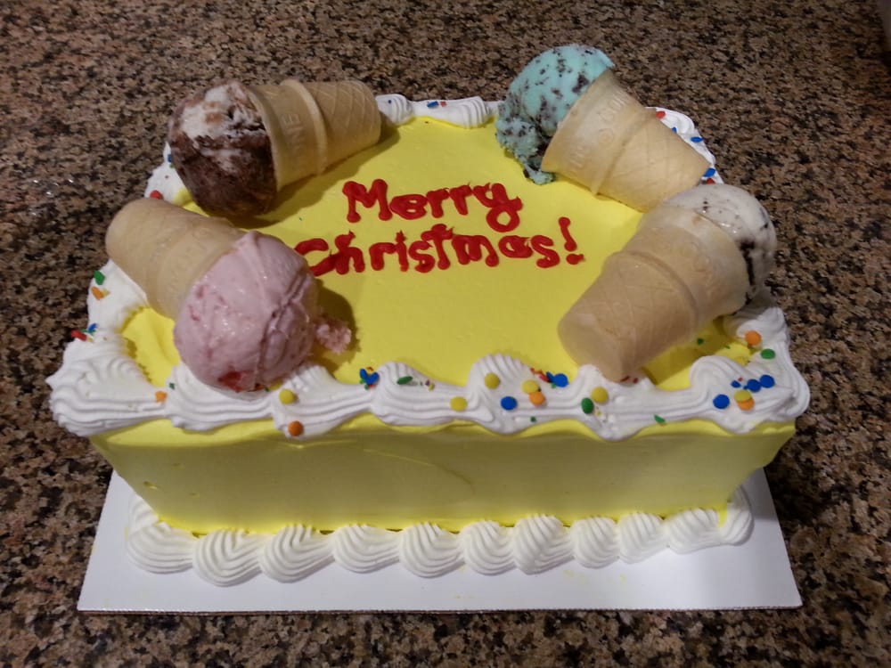 Baskin-Robbins 31 Flavors Ice Cream Cake