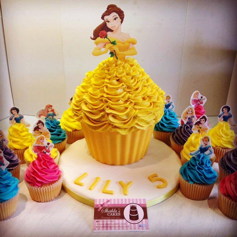Belle Disney Princess Cupcake Cake Belle Disney Princess Cupcake Cake