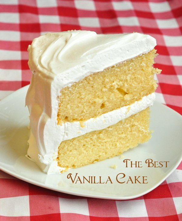 Best Moist Vanilla Cake Recipe