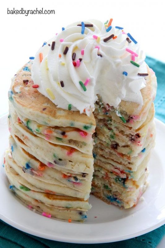 Cake Batter Pancakes Recipe Cake Batter Pancakes Recipe