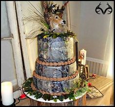 Camo Wedding Cake