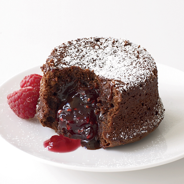 Chocolate Cake with Raspberry Filling