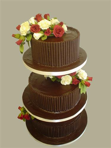 Chocolate Wedding Cake